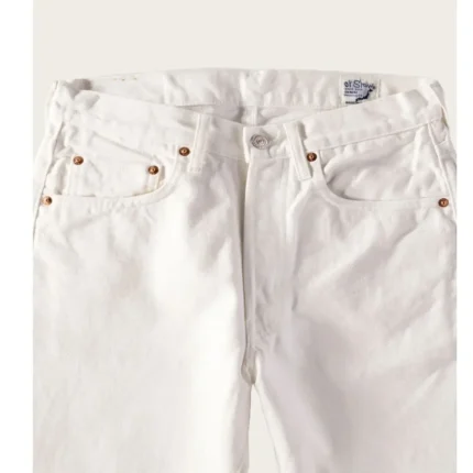 orSlow 105 Standard Denim – White