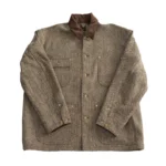 orSlow 01-6034-H47K Harris Tweed Relaxed Fit Coverall Jacket – Khaki