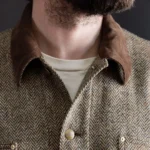 orSlow 01-6034-H47K Harris Tweed Relaxed Fit Coverall Jacket – Khaki
