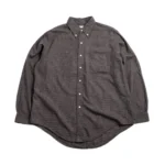 Orslow (8112–60) Button Down Shirt Soft Subtly Brushed Mini Check