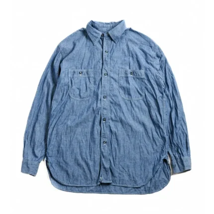 Orslow (Lot 8270–84) Relax Fit Chambray Work Shirt