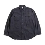 Orslow (V8072) Relax Fit Flannel Shirt Navy