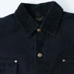 OrSlow 01-6034-61S Relaxed Fit Coverall Jacket – Black