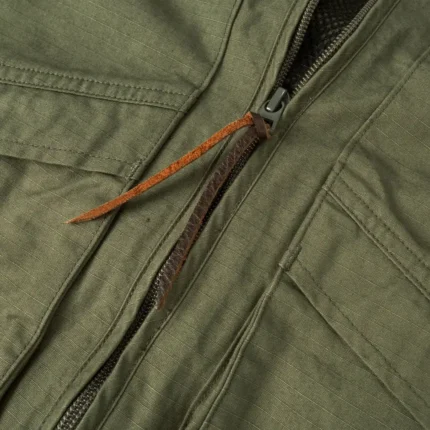 orSlow 60/40 Cloth Vest Army Green