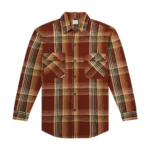 orSlow Checked Cotton and Linen-Blend Shirt