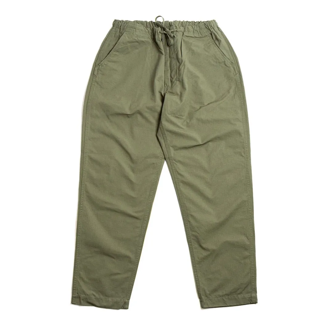 orSlow-LOT-1002-NEW-YORKER-PANT-ARMY-RIPSTOP-Front orSlow (LOT 1002) New Yorker Pant Army Ripstop