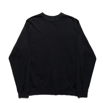 orSlow Light Weight French Terry Crewneck Sweat Shirt – Navy