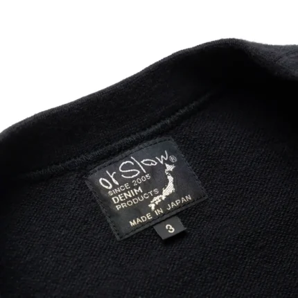 orSlow Light Weight French Terry Crewneck Sweat Shirt – Navy