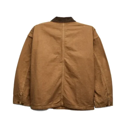 orSlow Relaxed Fit Canvas Coverall in Brown