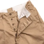 orSlow (V5361–41) Vintage Fit Army Trouser Dark Khaki